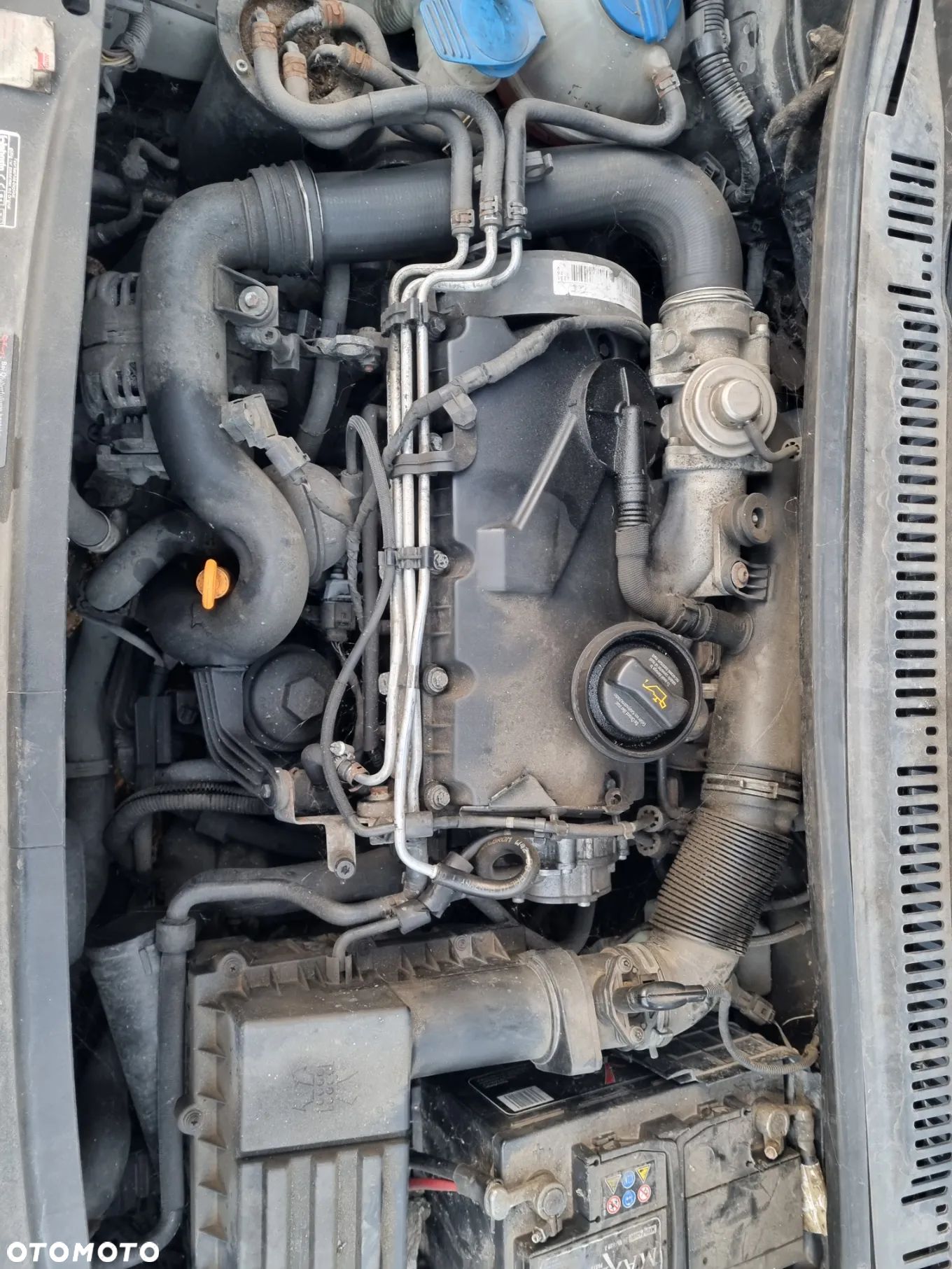 Silnik 1.9 tdi BKC kompletny VW golf V touran Leon a3 - 1