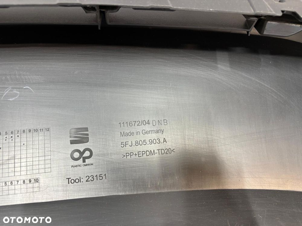 Seat Tarraco 5FJ Zderzaka Przód Przedni 5FJ807221 - 11