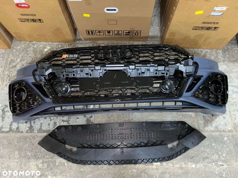 Audi A5 (2021–2023 Facelift) Zderzak przedni RS  NOWY, komplet - 1