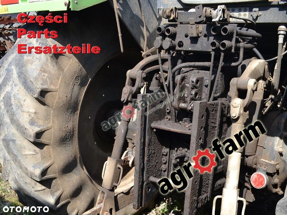 Deutz Agrostar 6.81 części, skrzynia biegów, oś - 4