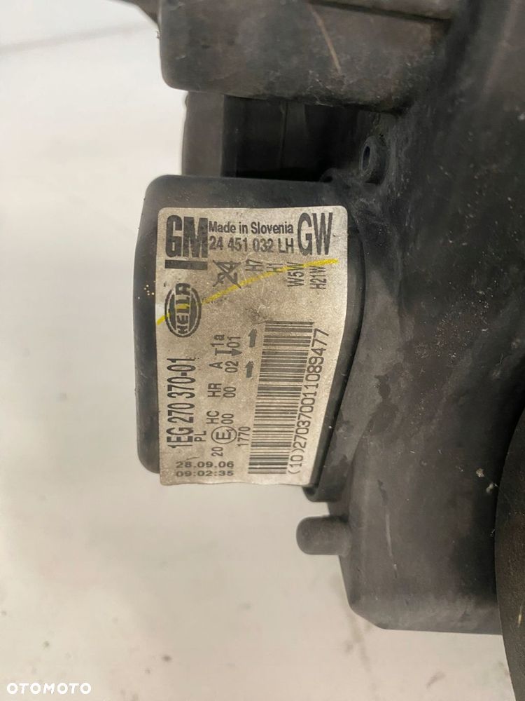 lampa lewy przód lewa przednia opel astra h eu - 12