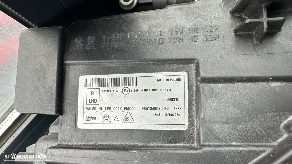 farol citroen E-C3 - 3