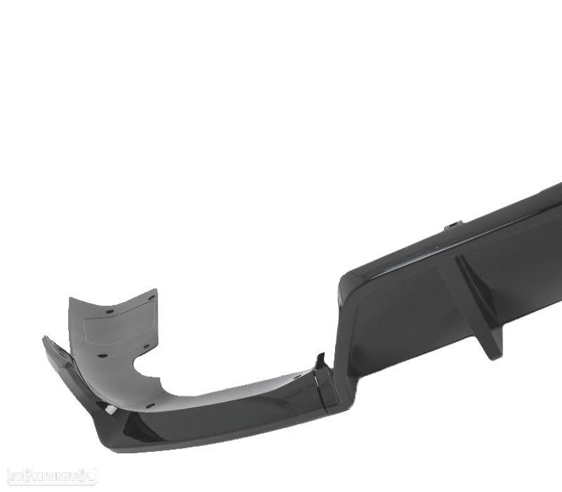 KIT CARROÇARIA BMW X6 G06 19- LOOK BLACK KNIGHT PRETO BRILHANTE - 4