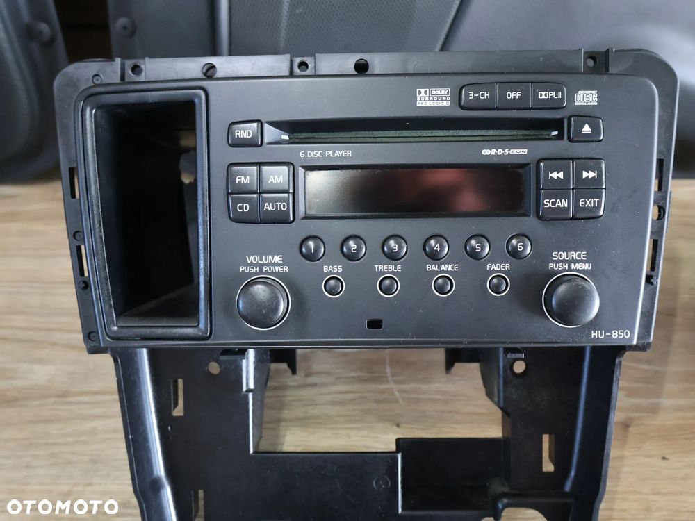 VOLVO XC70 V70 S60 LIFT 04-08 RADIO HU-850 FABRYCZNE RADIOODTWARZACZ CD - 2