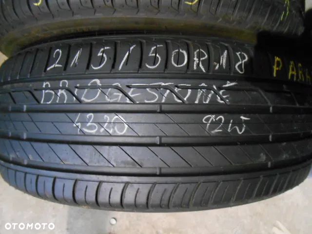 OPONY 215/50r18 Bridgestone Turanza T001 DOT 4320 /  2019 7.7MM - 3