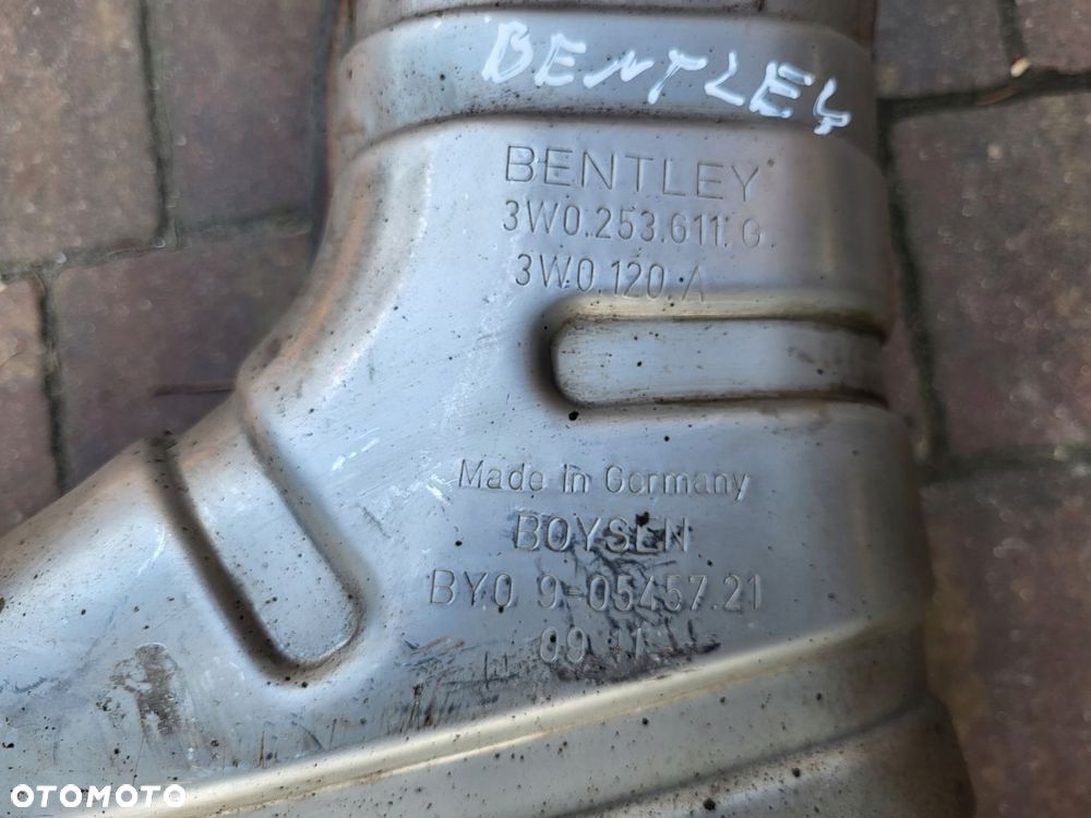 tlumik koncowy prawy lewy bentley continental gt - 4