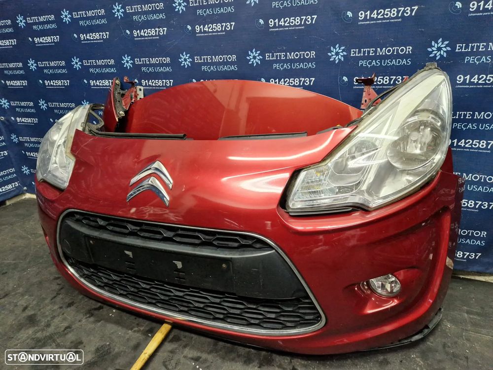 Frente completa usada CITROEN C3 2010 capot parachoques oticas radiadores guardalamas - 1