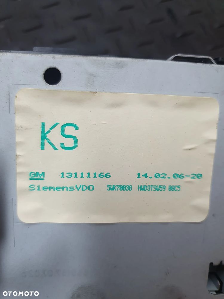 RADIO CD70 NAVI WYŚWIETLACZ OPEL ASTRA H III ZAFIRA B 13157570 13111166 KS - 4