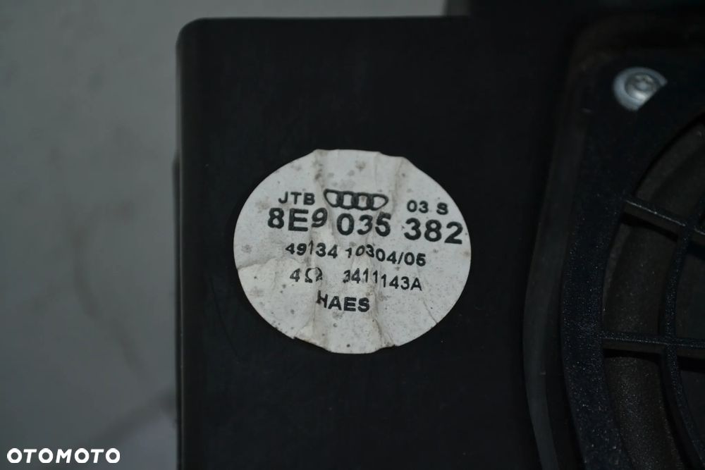 AUDI A4 B6 B7 KOMBI GŁOŚNIK SUBWOOFER 8E9035382 WZMACNIACZ 8E9035223 - 2