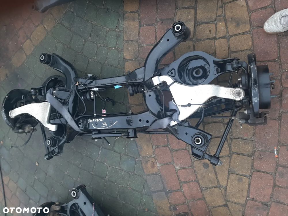 Tylna belka oś trawersa sanki nissan Murano Z50 4x4 03-08R Orginał bez rdzy super stan import italy - 1