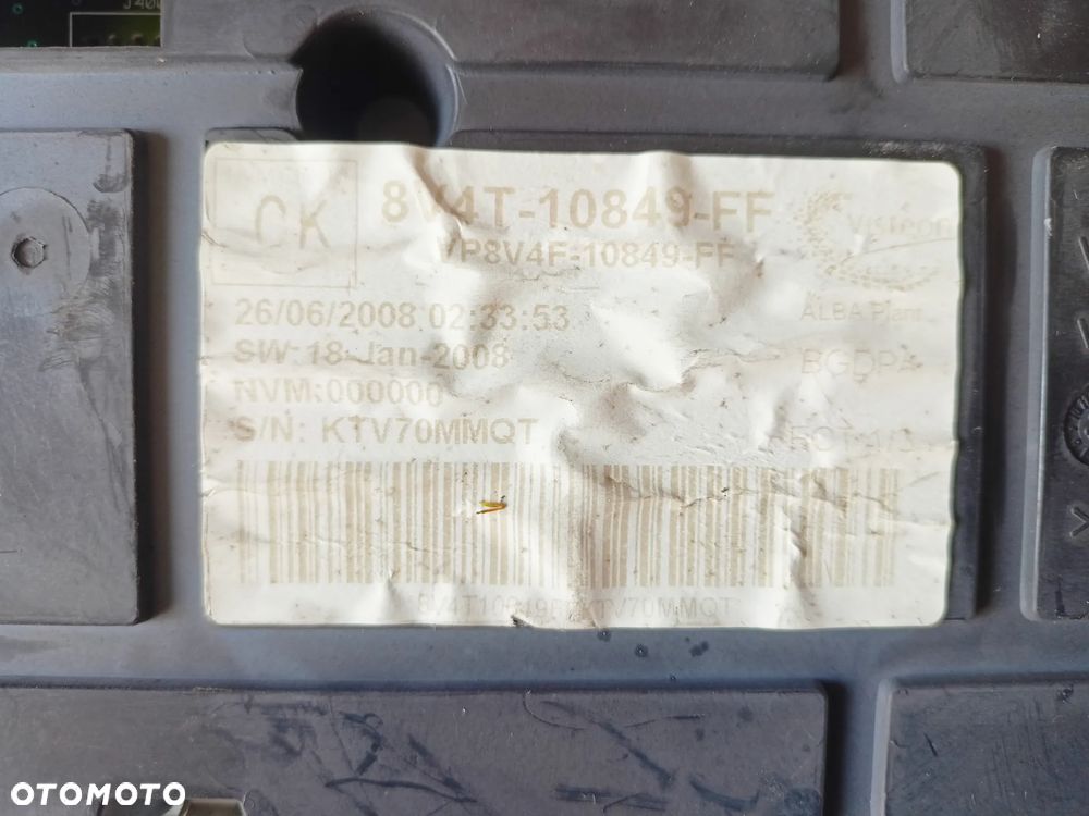 LICZNIK FOCUS MK2 LIFT C-MAX LIFT BENZYNA 8V4T-10849-FF - 2