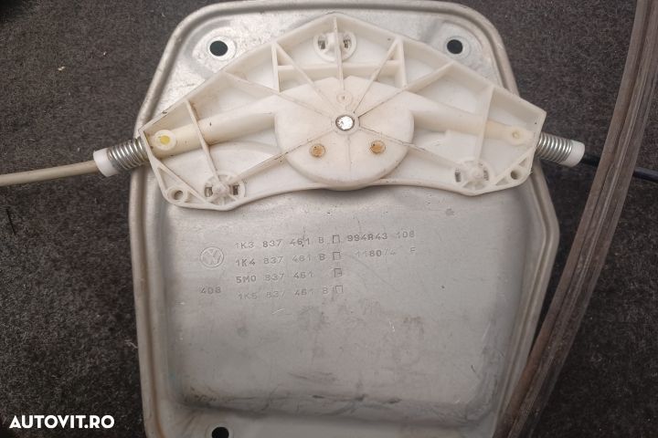 Macara geam fata stanga electrica 5M1837401L 1K0959793R 998576103 998 - 8
