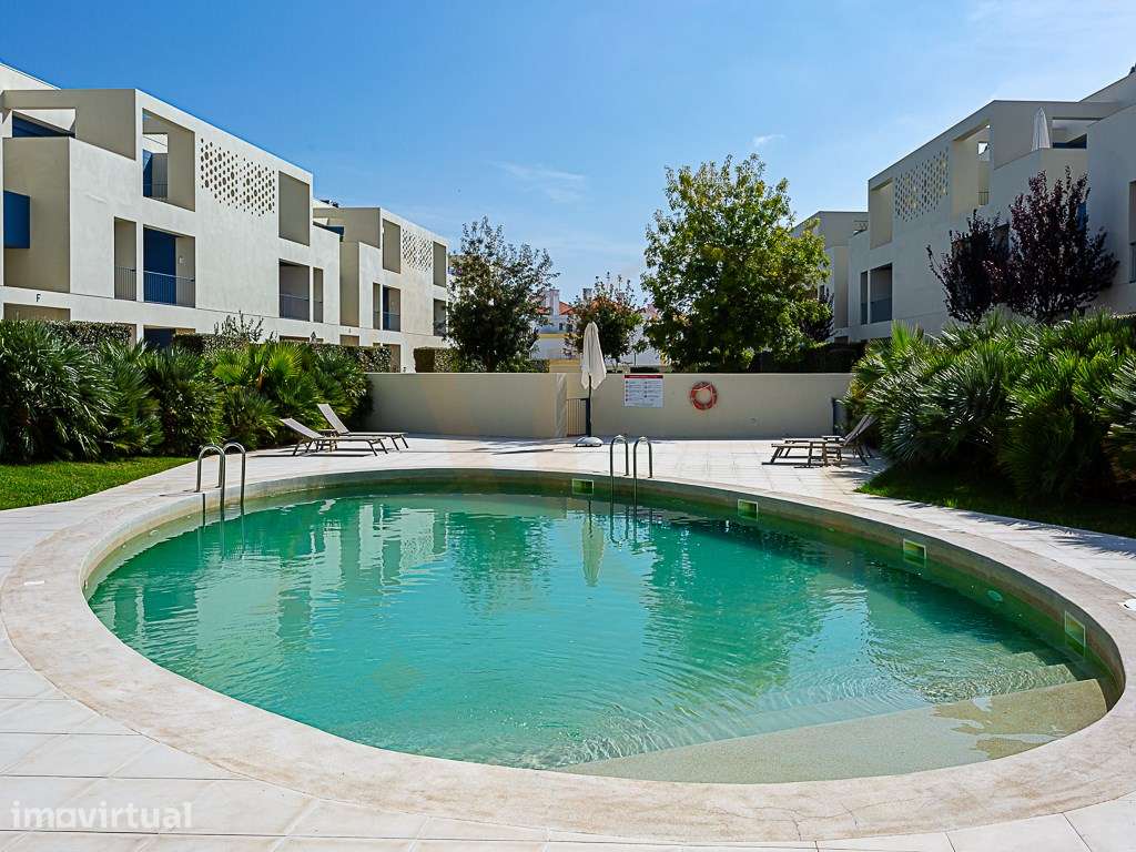 Apartamento T2 a poucos passos da Ria Formosa, com Terraço, Piscina... - Grande imagem: 4/52