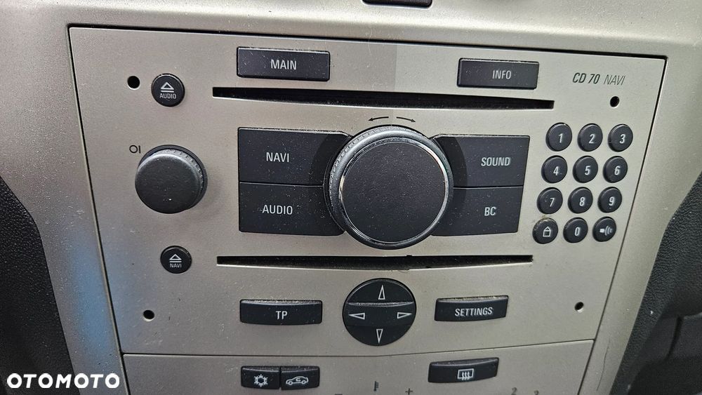 Opel Zafira B II Astra H radio CD70 Navi wyświetlacz monitor - 2