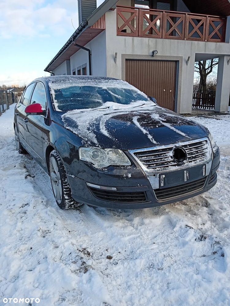MASKA ZDERZAK PAS LAMPA BŁOTNIK kompletny przód LC8Z passat b6 części - 3