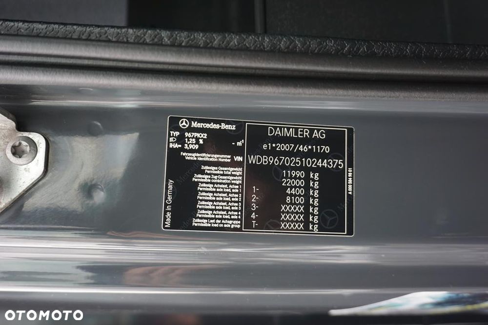 Mercedes-Benz / ATEGO / 1221 / ACC / E 6 / BURTOFIRANKA + WINDA / 17 PALET - 11