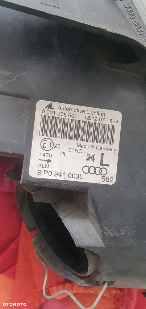 AUDI A3 8P LAMPA LEWY PRZÓD 8P0941003L ANGLIK - 5