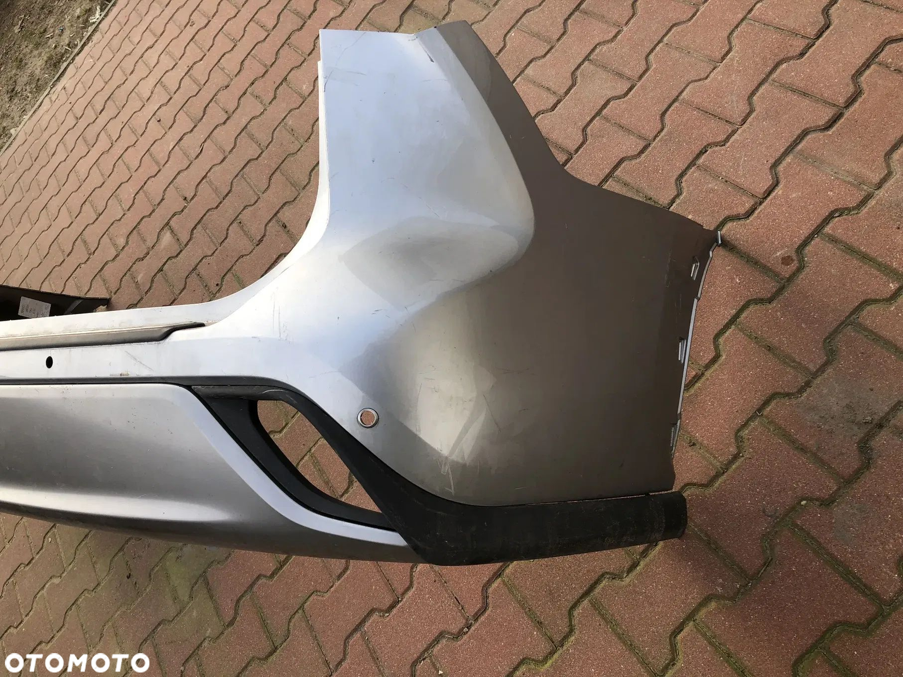 TOYOTA HIGHLANDER 2019- ZDERZAK TYLNY TYŁ CHROM DOKŁADKA SPOILER HOKEJ SENSOR MO - 6