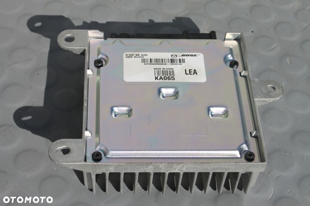 nagłośnienie bose wzmacniacz subwoofer głośniki wtyczki mazda cx-3 14-21 - 6