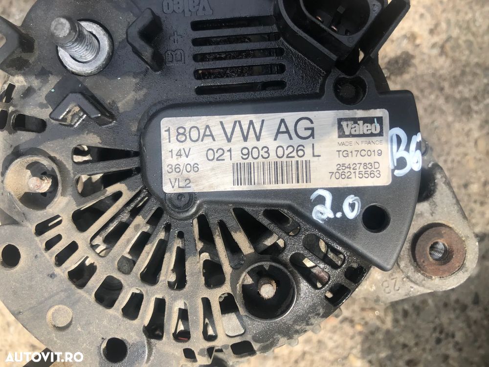 Alternator VW Volkswagen Passat B6 2.0 BMP - 5