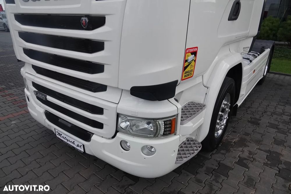 Scania R 450 / RETARDER / TOPLINE / FULL AIRMATIC / JANTE DIN ALIAJ / EURO 6 / - 12