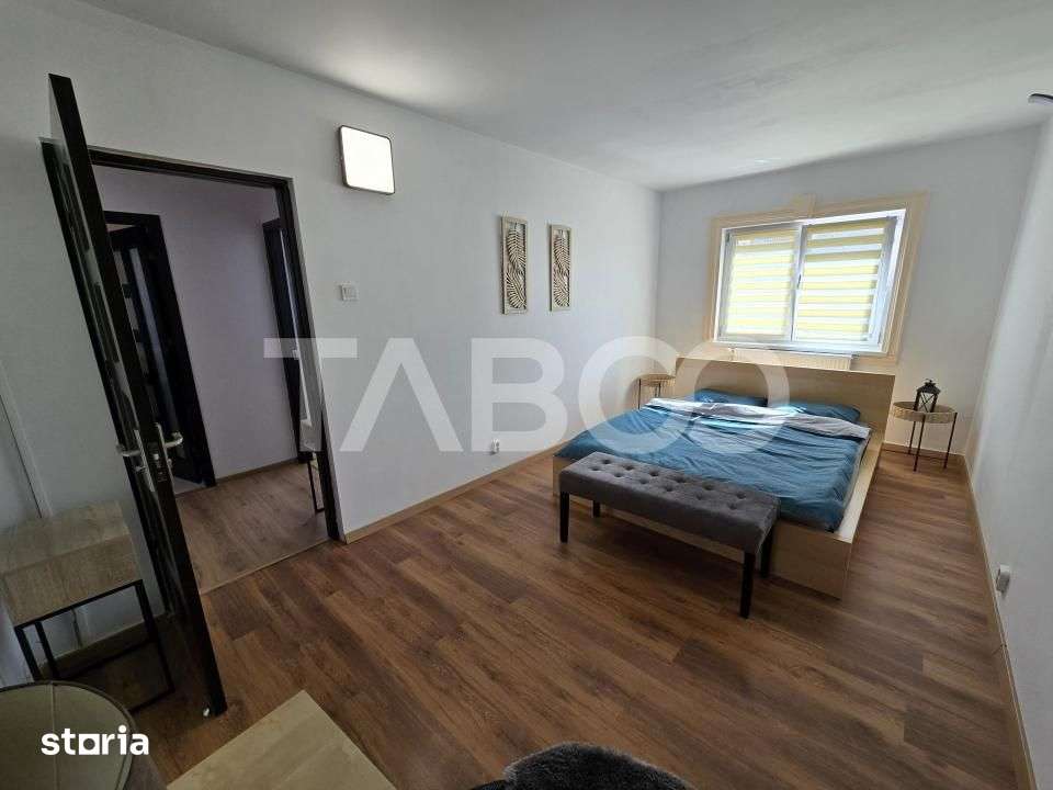 Apartament 3 camere decomandat renovat 2 bai 2 balcoane Turnisor Sibiu — fotografia 2