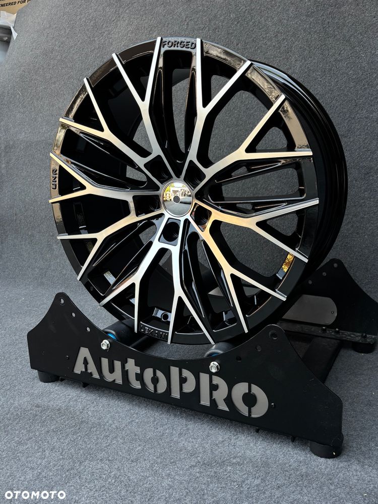 NOWE alufelgi M pakiet 5x112 18 felgi 8j ET35 BMW seria 3 G20 G22 G30 G31 F44 G22 G23 G32 F39 G60 G01 X1 F48 G42 X2 U06 Active Tourer Z4 G29 xDrive Styling 930 czarne polerowane jak Japan Racing Carbonado Rubin - 3