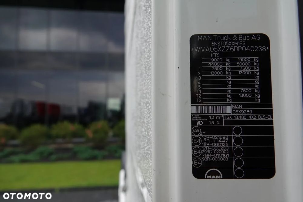 MAN TGX 18.480 / RETARDER / EURO 5 / EEV / SPROWADZONY / - 34