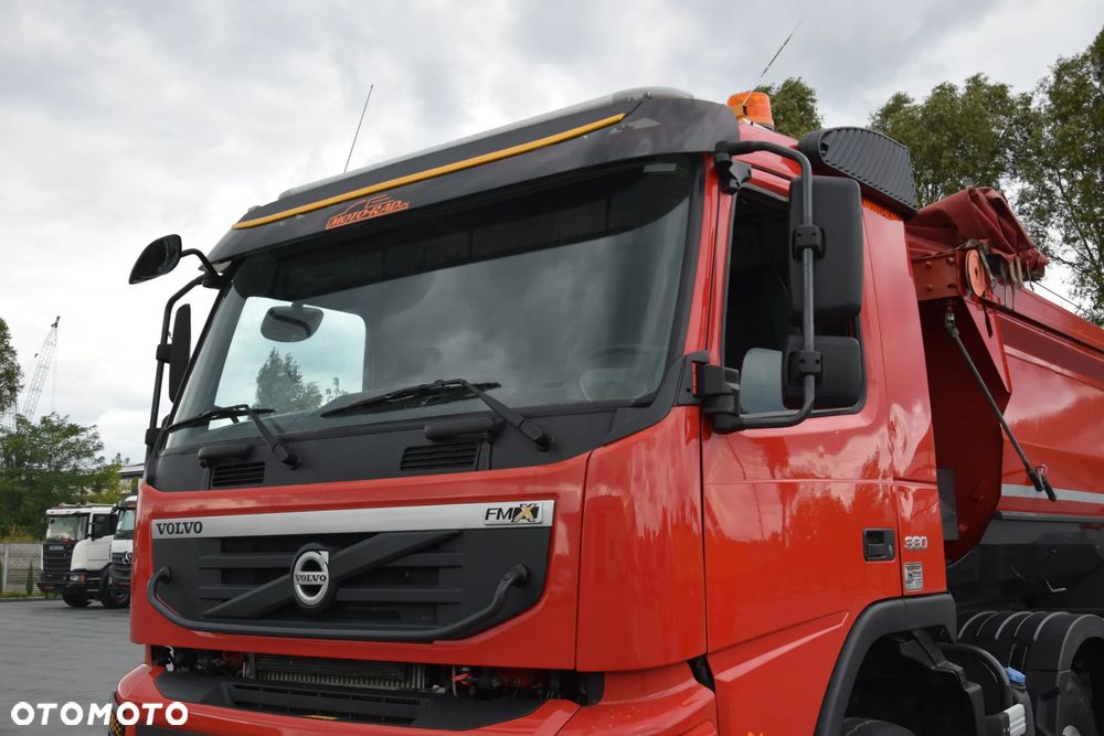Volvo FMX380 / 8x4 / 13 LITROWY SILNIK / EURO 5 / WYWROTKA TYLNOZSYPOWA / HYDROKLAPA / KAMERA COFANIA / SERWISOWANA / SPROWADZONA - 10