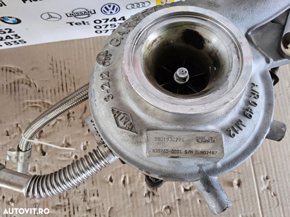 Turbina Fiat Ducato 2.3 euro 6 150cp 180cp cod 5801930226 turbo turbosuflanta 150 cai 180 - 6