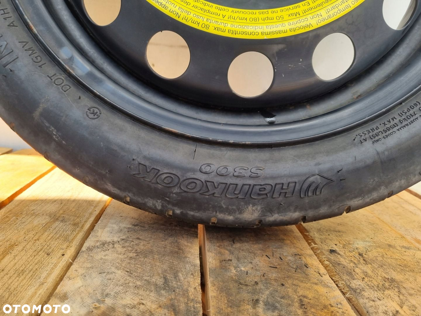 Audi Seat Vw Golf VI KOŁO DOJAZDOWE dojazdówka 125/70 R16 1K0601027AL 5x112 - 4