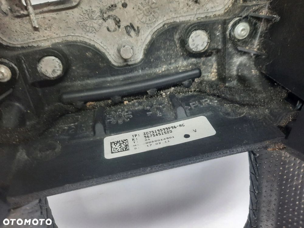 CITROEN C4 II B7 DS4 KIEROWNICA SKÓRA MULTIFUNKCJA 96754515 - 5