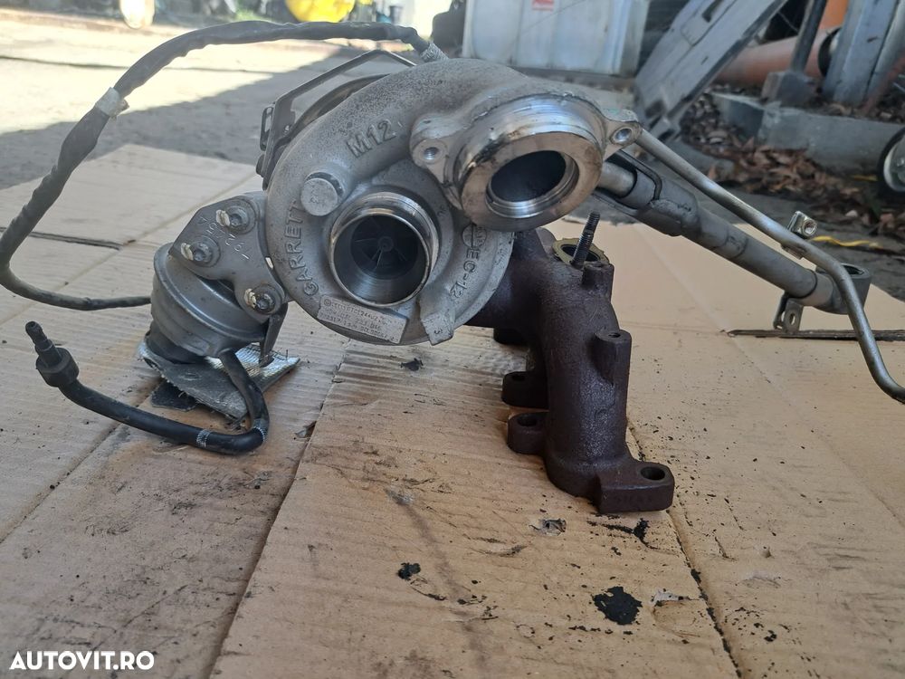 Turbina turbo turbosuflanta Garrett Originala VW Golf 6, Passat B7, Caddy, Jetta, Touran, Seat Ibiza, Altea, Leon, Skoda Octavia, Superb 1.6tdi CAY - 2