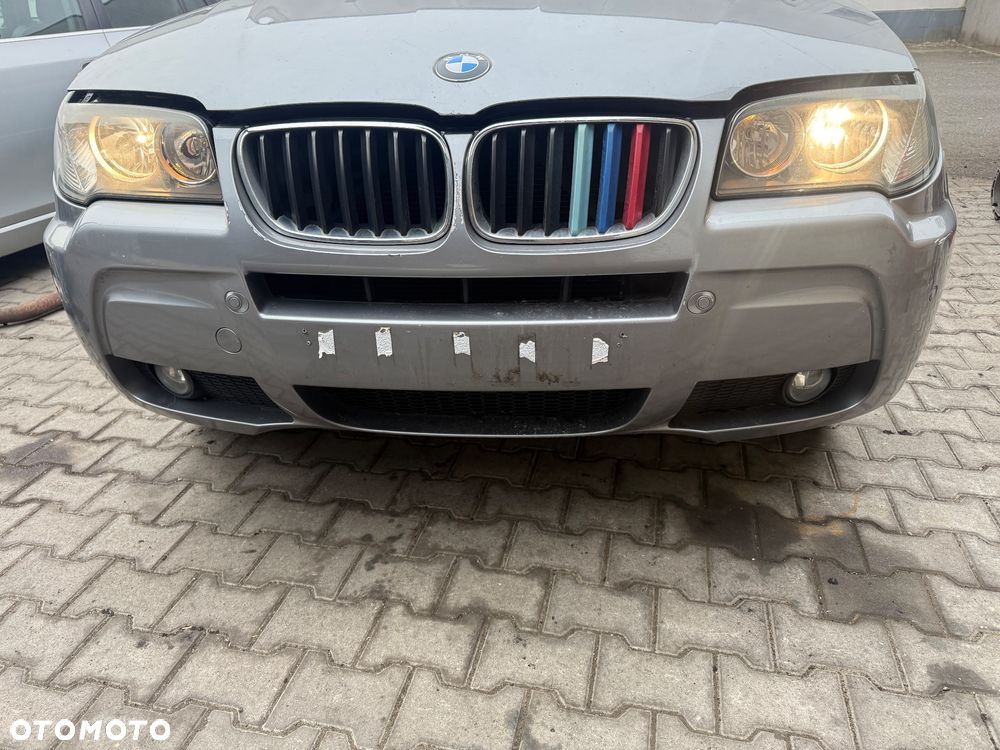 Zderzak przód przedni x3 e83 A08 Silbergrau M pakiet - 1