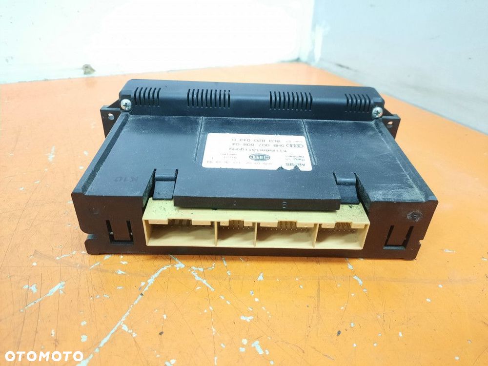 AUDI A3 8L 96-00 HB PANEL STERTOWANIA KLIMATYZACJI NAWIEWU 8L0820043D AKL - 4
