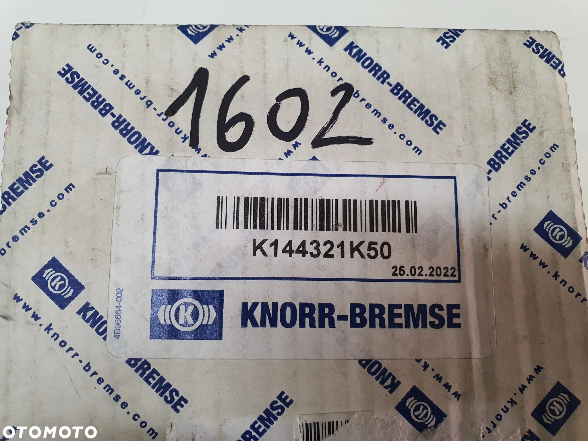Czujnik ABS, Knorr-Bremse K145041K50, MAN - 9