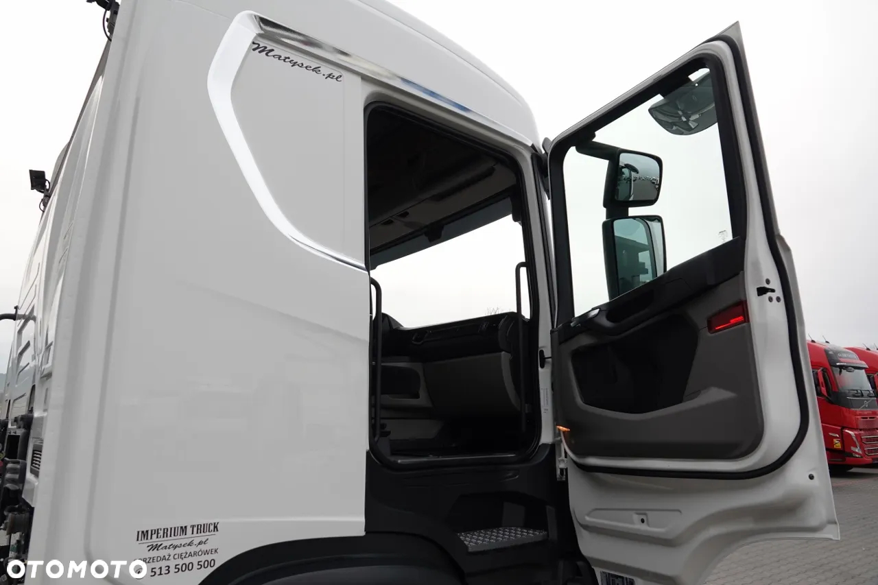 Scania R 500 / RETARDER / NISKA KABINA / CAŁA NA PODUSZKACH / HYDRAULIKA / PO KONTRAKCIE SERWISOWYM - 36