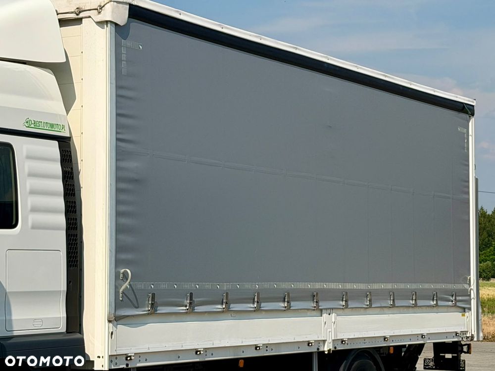 MAN TGM 15.290 / BURTO - FIRANKA / WINDA / 370 TYŚ KM / ŁADOWNOŚĆ 8 120 KG / 1 REJ. 2019 ROK / 18 EUROPALET / ZSUWANY DACH / SPROWADZONY / SYPIALKA / EURO 6 - 18