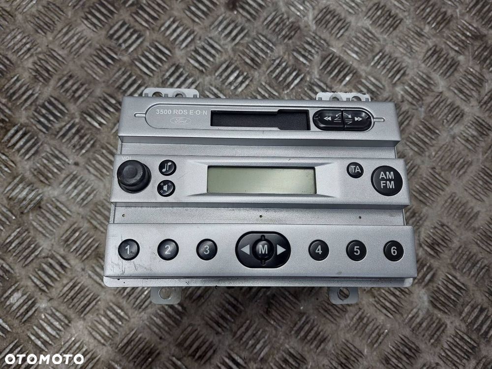 RADIO ODTWARZACZ + KOD FORD FIESTA MK5 4S61-18K876-BA - 1