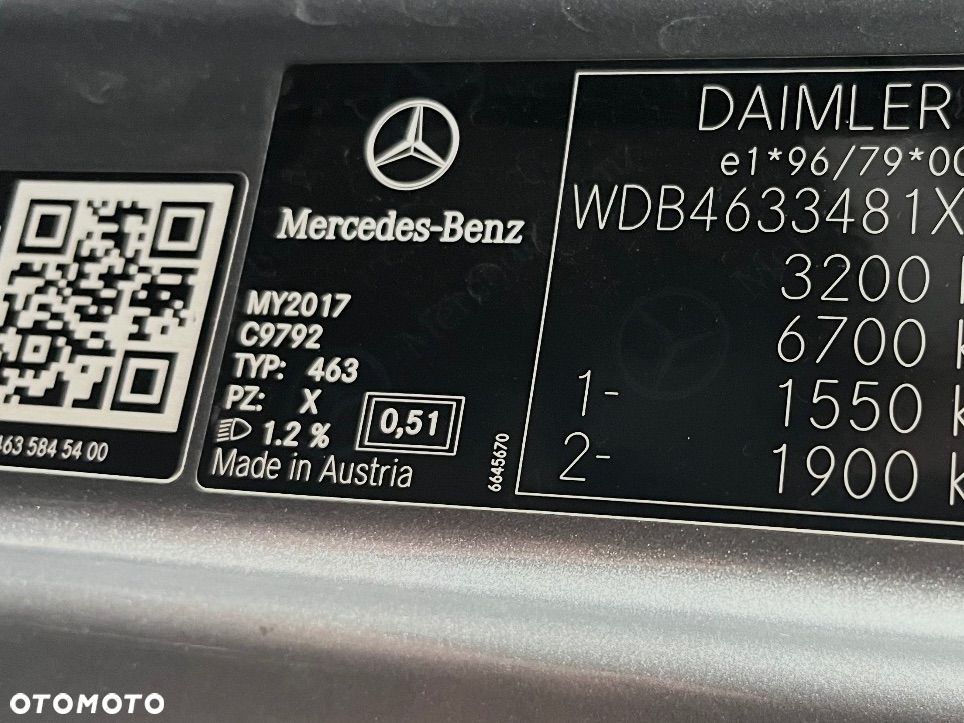 Mercedes-Benz Klasa G 350 d 7G-TRONIC - 40