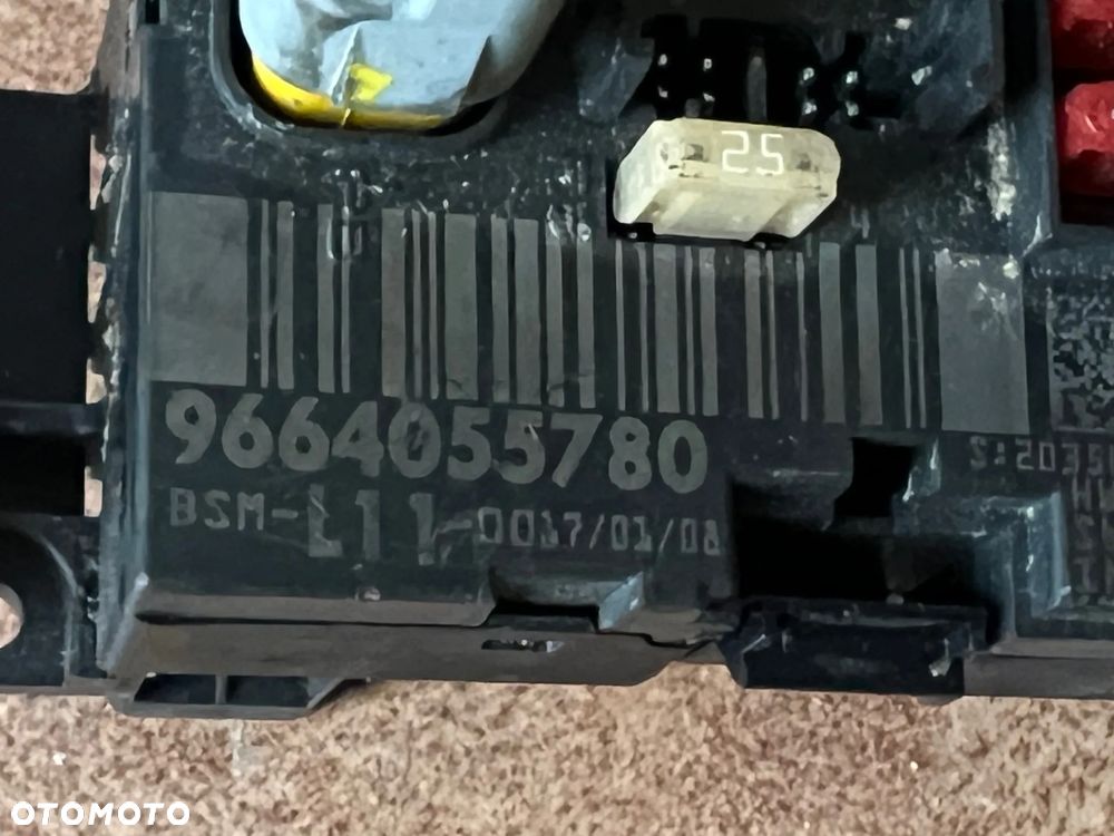 KOMPUTER STEROWNIK MODUŁ BSM L 11 L11 PEUGEOT CITROEN 9664055780 - 2