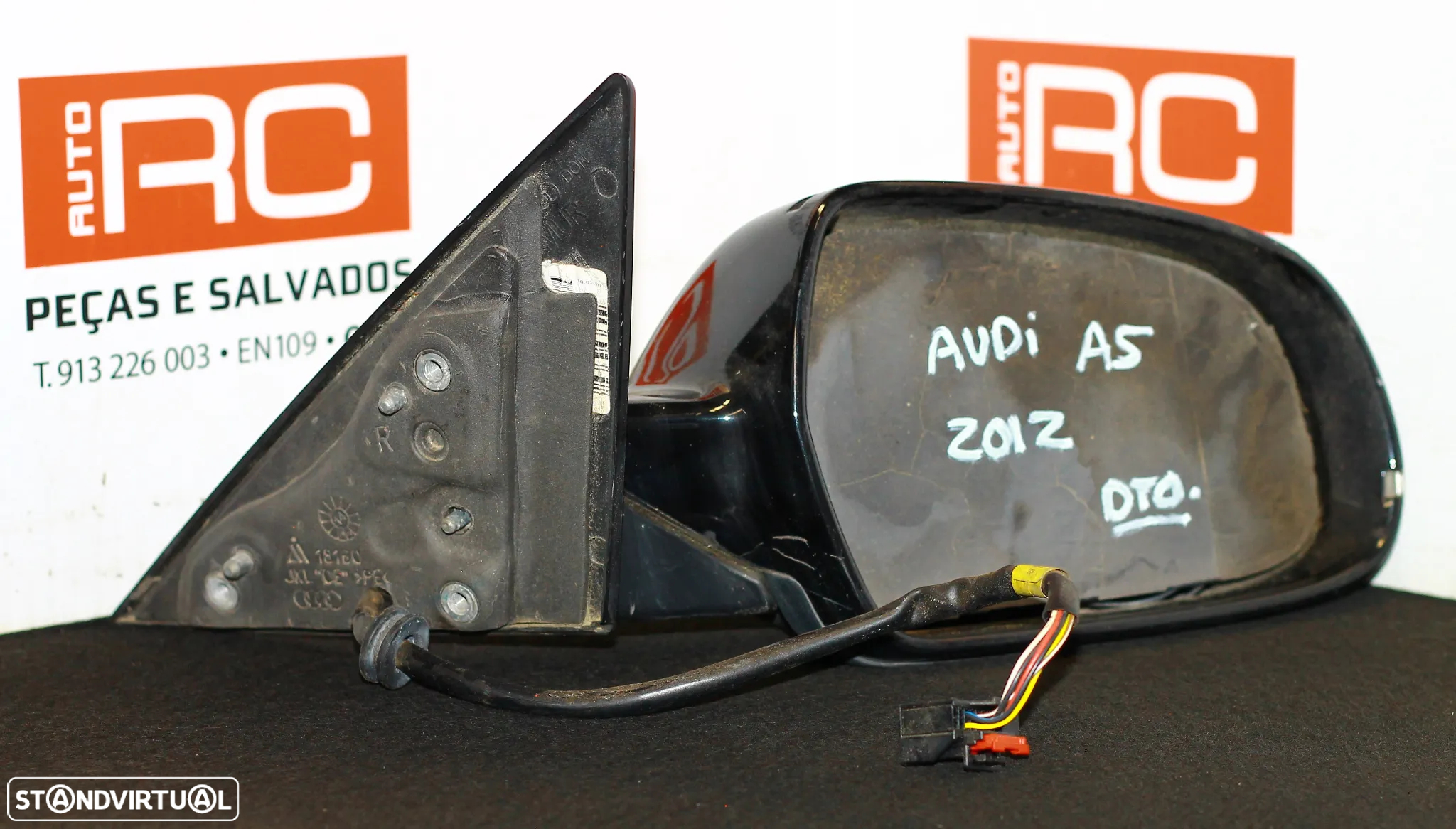 ESPELHO RETROVISOR DIREITO AUDI A5 2012 - 2