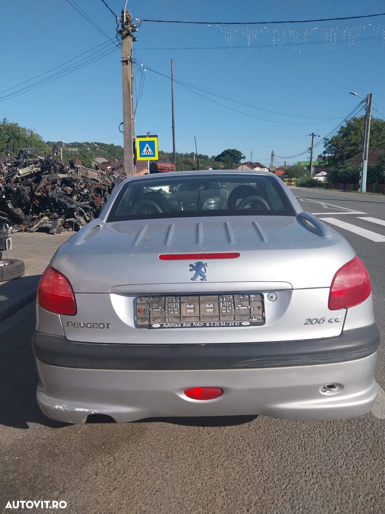 DEZMEMBREZ PEUGEOT 206 CABRIO DIN 2003, 1.6 BENZINA - 2