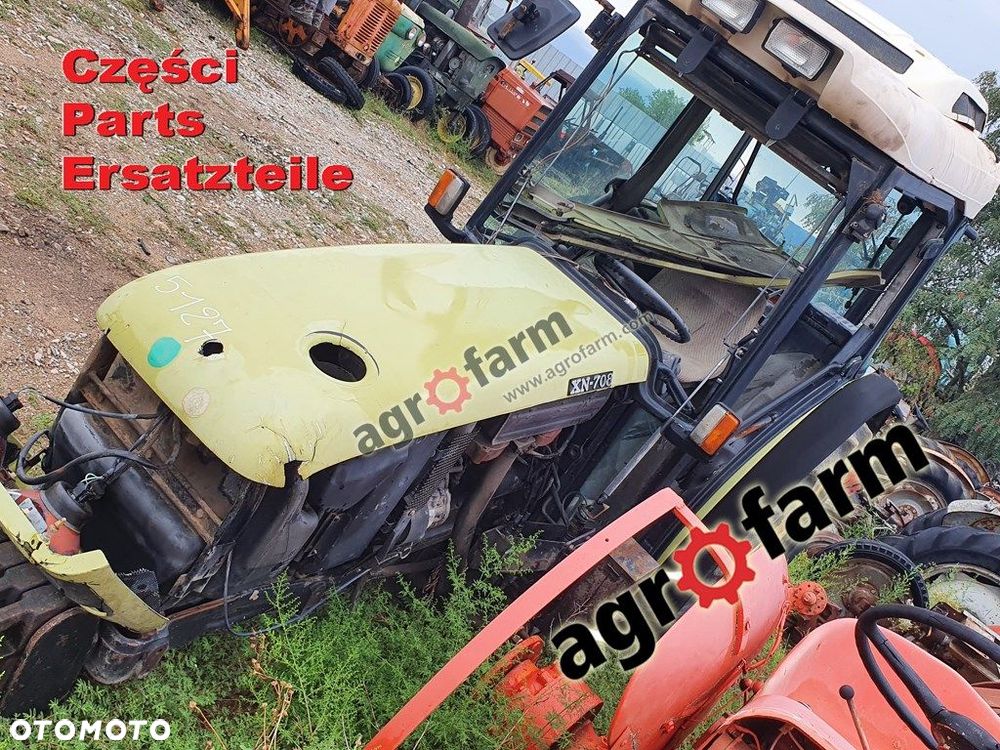 Hurlimann XN 708 części, skrzynia biegów, silnik - 1