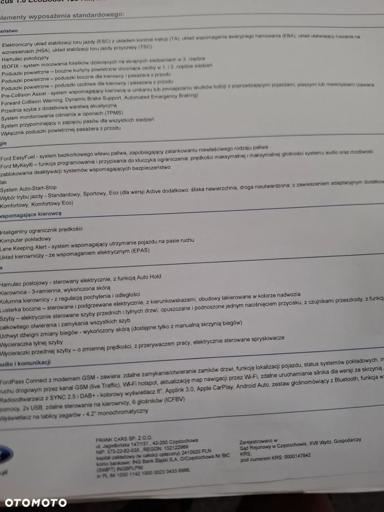 Ford Focus 1.0 EcoBoost Trend Edition - 21