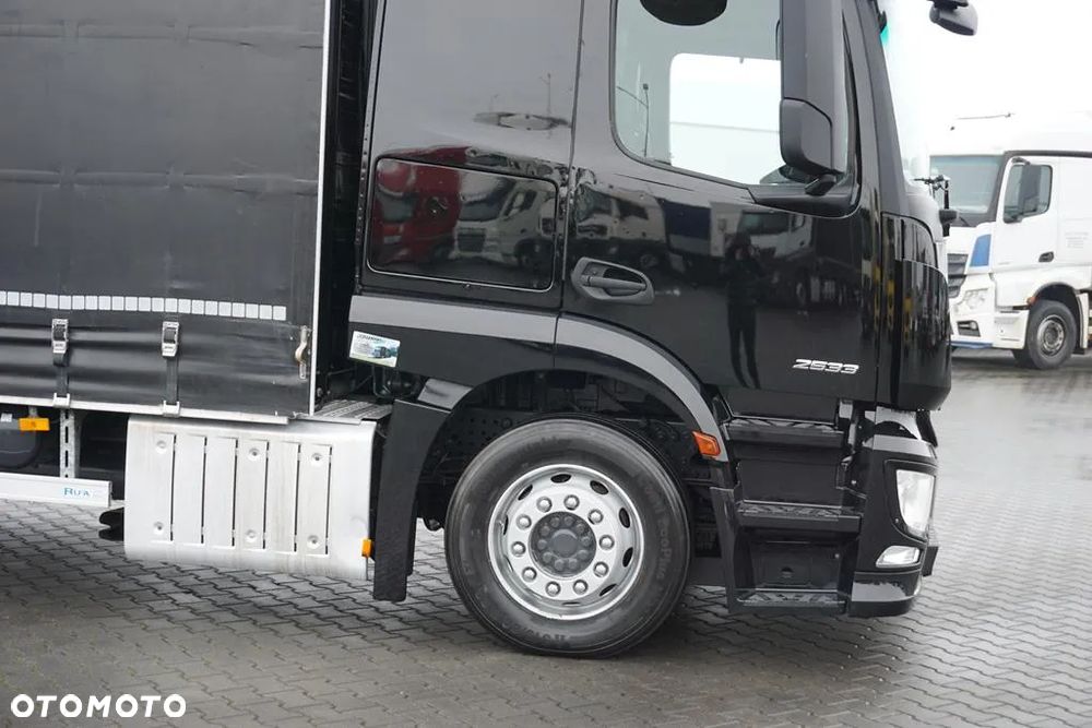 Mercedes-Benz / ACTROS / 2533 / ACC / E 6 / FIRANKA / ŁAD. 15 450 KG / 19 PALET - 18