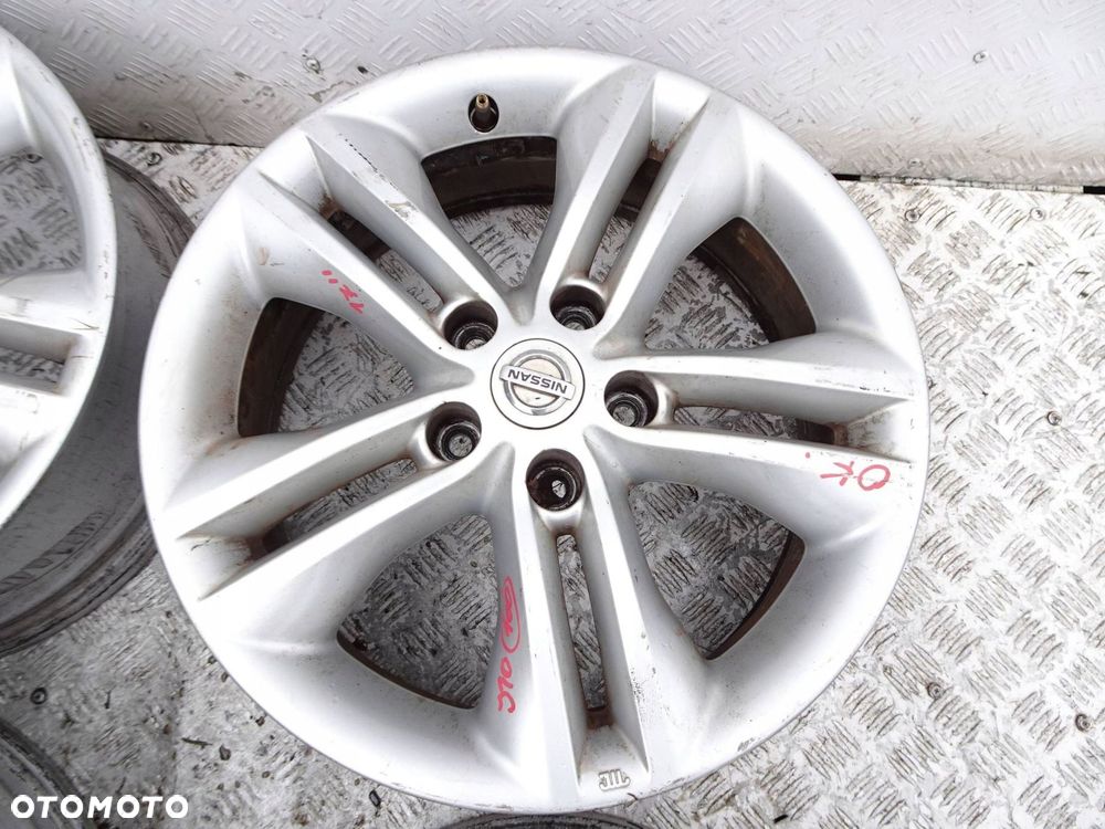 alufelgi kpl. nissan qashqai j10 17" 5x114.3 et 40 - 6