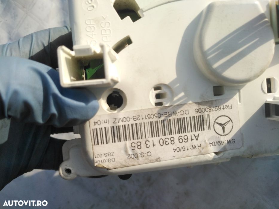 Panou clima/climatronic, Mercedes A Class, W169, Import Germania - 1