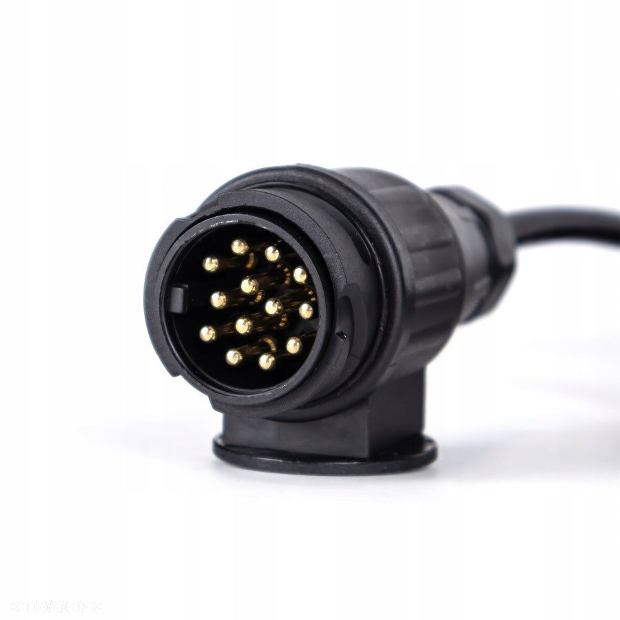 przewód spiralny z wtyczkami 13 pin 12v 3m - 2