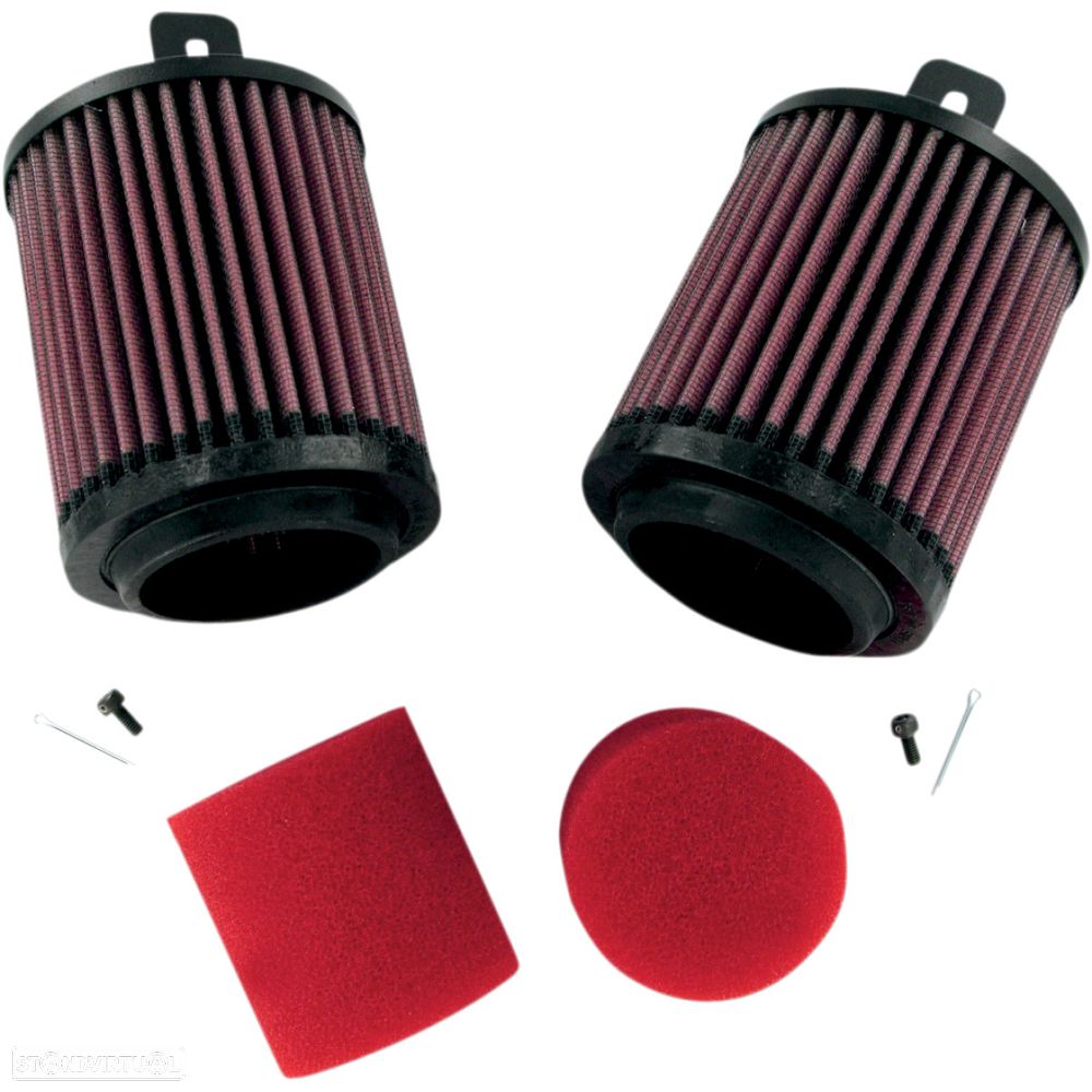 filtro de ar desportivo k&n honda vtr 1000 sp1/sp2 ha-5100 - 1